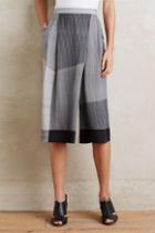 Go Silk Grayscale Silk Culottes