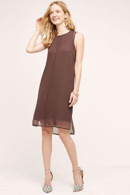 Go Silk Merlot Silk Tunic Dress
