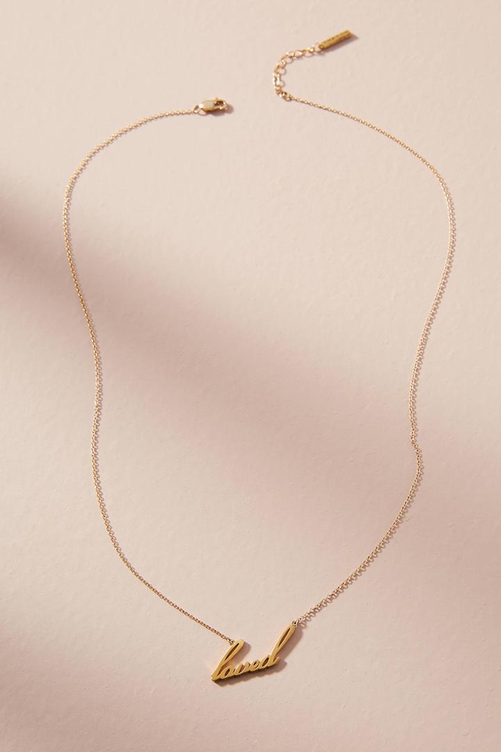 Thatch Spoken For Necklace