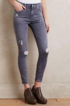 Ag Farrah Skinny Crop Jeans 8 Years Moonstone Ripped