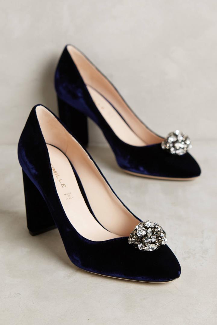 Deimille Kelly Embellished Pumps
