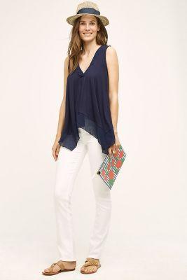 Ag Harper Jeans White