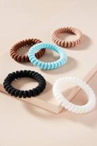 Anthropologie Coiled Hair Tie Set