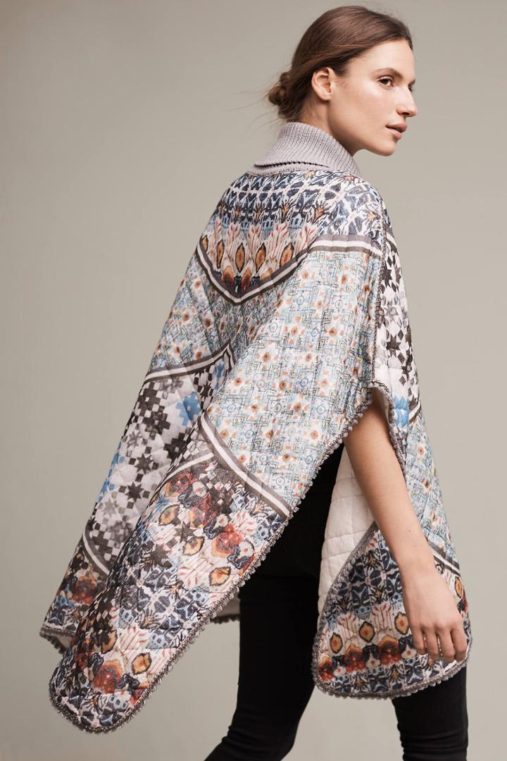 Anthropologie Cascadilla Creek Poncho