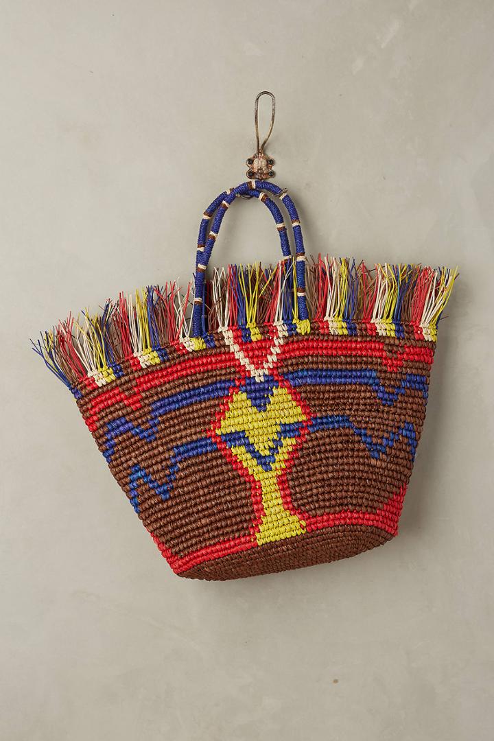 Sensi Studio Frayed Zula Tote