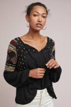 Raga Toulouse Embroidered Peasant Blouse