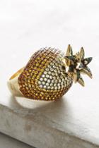 Noir Pineapple Cocktail Ring