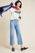 Ag Jeans Ag The Etta Ultra High-rise Cropped Wide-leg Jeans