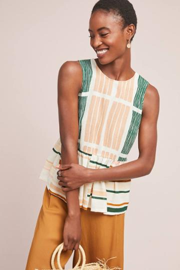 Norblack Norwhite Geometric Swing Top