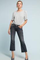 Amo Kick Mid-rise Cropped Flare Jeans