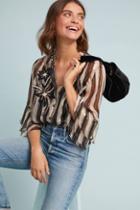 Vineet Bahl Shrie Striped Blouse