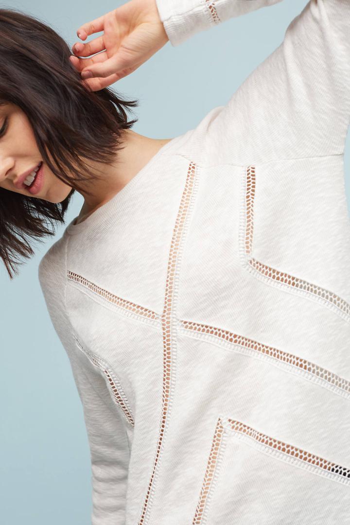 James Coviello Ladder-trimmed Top