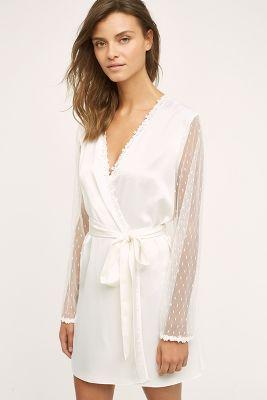 Flora Nikrooz Showstopper Robe Ivory