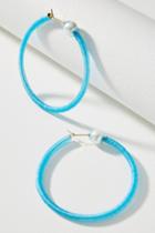La Mome Bijou Flower Hoop Earrings