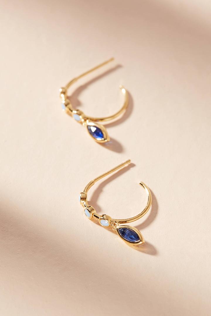 Anthropologie Mclean Hugger Hoop Earrings