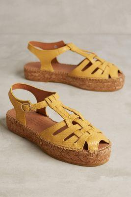 Naguisa Bemol Espadrilles Mustard