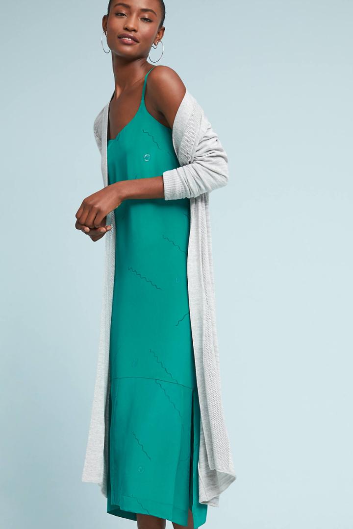 Anthropologie Veranda Maxi Cardigan