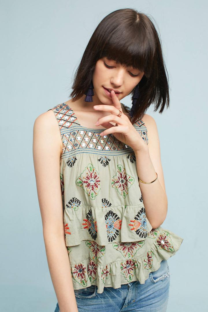 Moulinette Soeurs Lia Embellished Tank