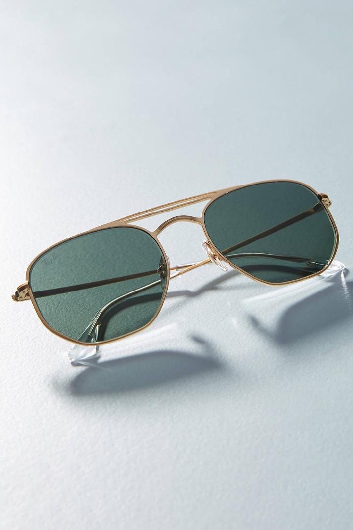 Ray-ban Geometric Aviator Sunglasses