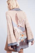 Monogram Crane Cardigan