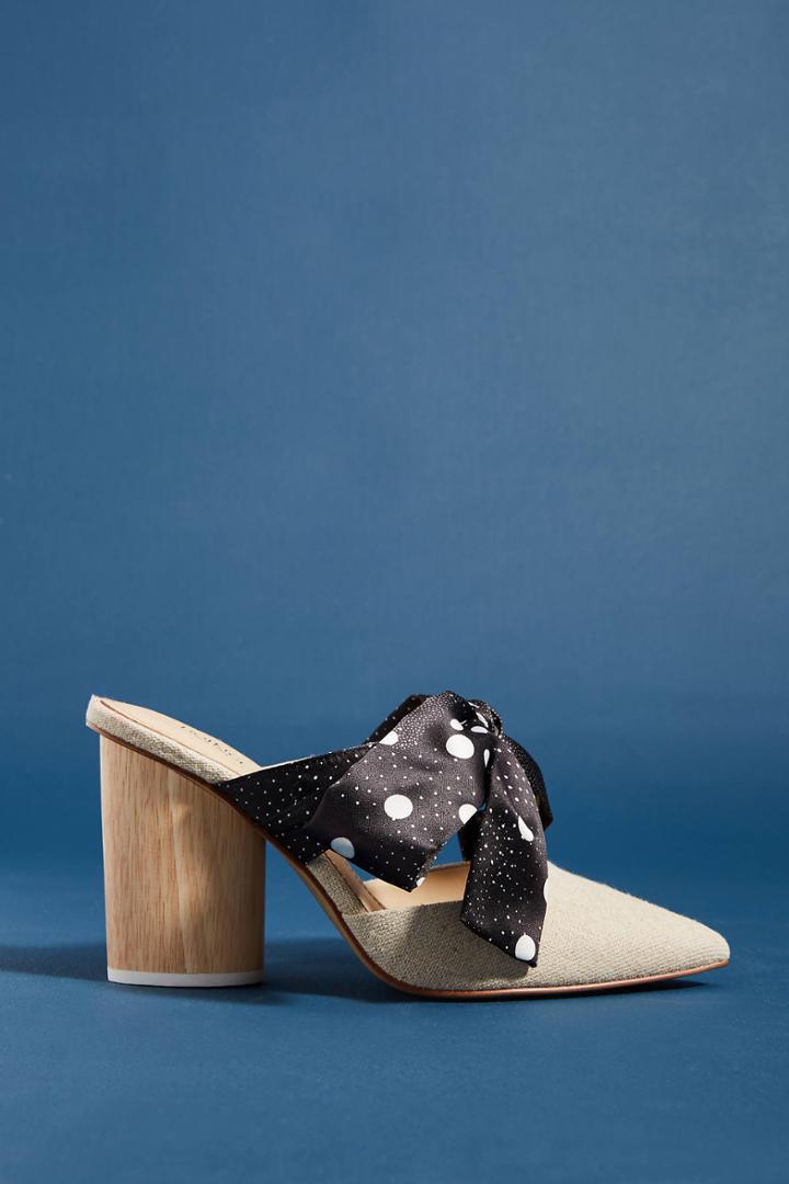 Botkier Hampton Ribbon Bow Mules