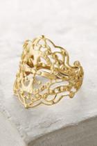 Vanessa Lianne Gilded Lace Ring