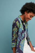 Moth Printed Chenille Jacket