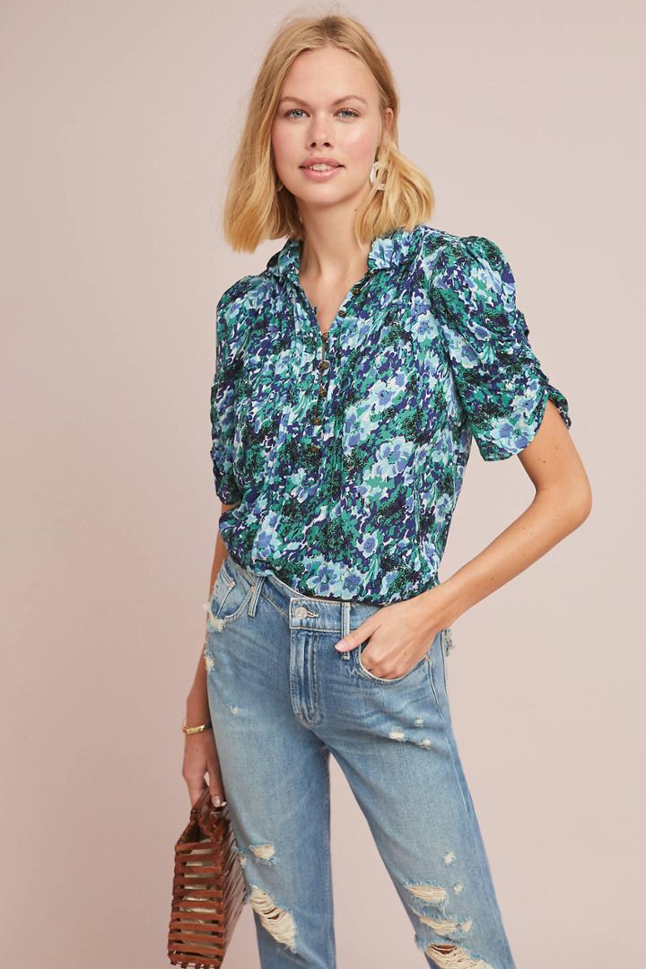 Maeve Susan Henley Blouse