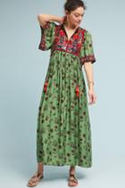 Verb By Pallavi Singhee Basil Embroidered Dress