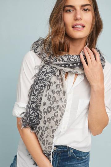 Elizabeth Gillett Grasslands Printed Scarf
