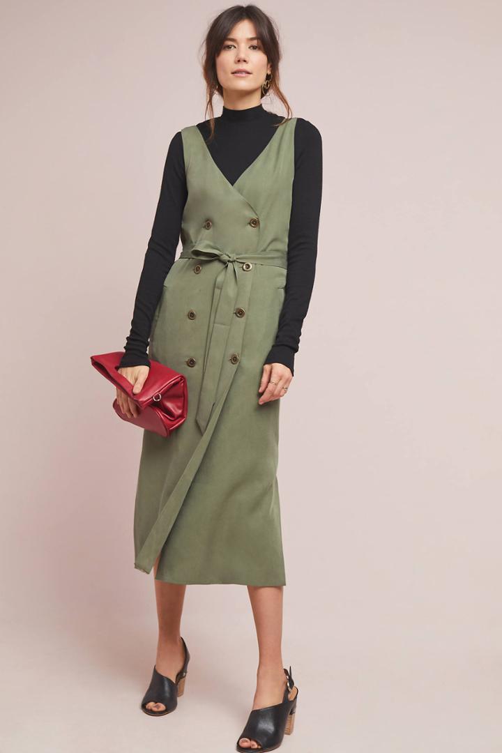Seen Worn Kept Utility Midi Dress