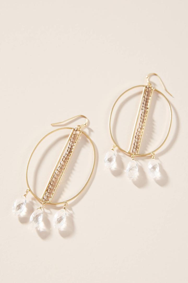 Anthropologie Maisy Drop Earrings