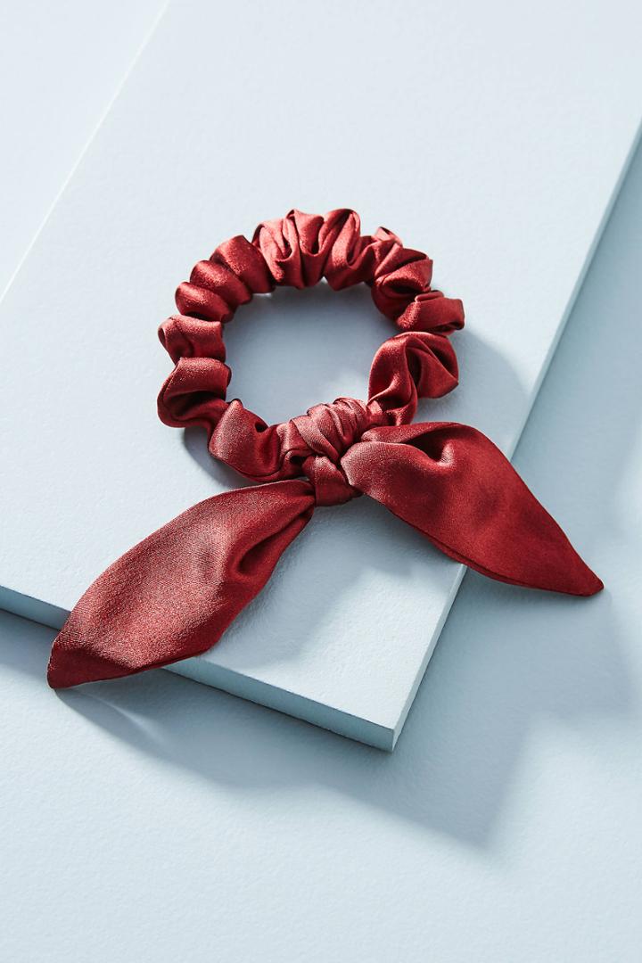 Donni. Carla Silk Ponytail Holder