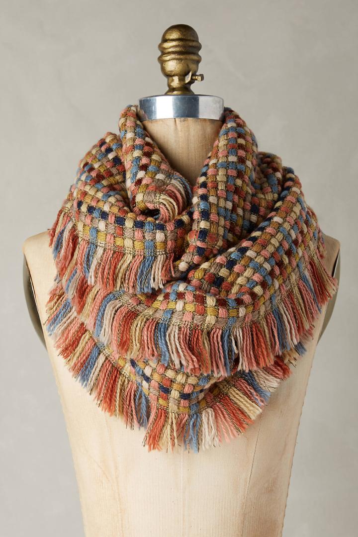 Anthropologie Louelle Infinity Scarf