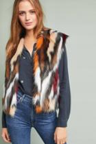 Rosie Neira Vivid Faux Fur Vest