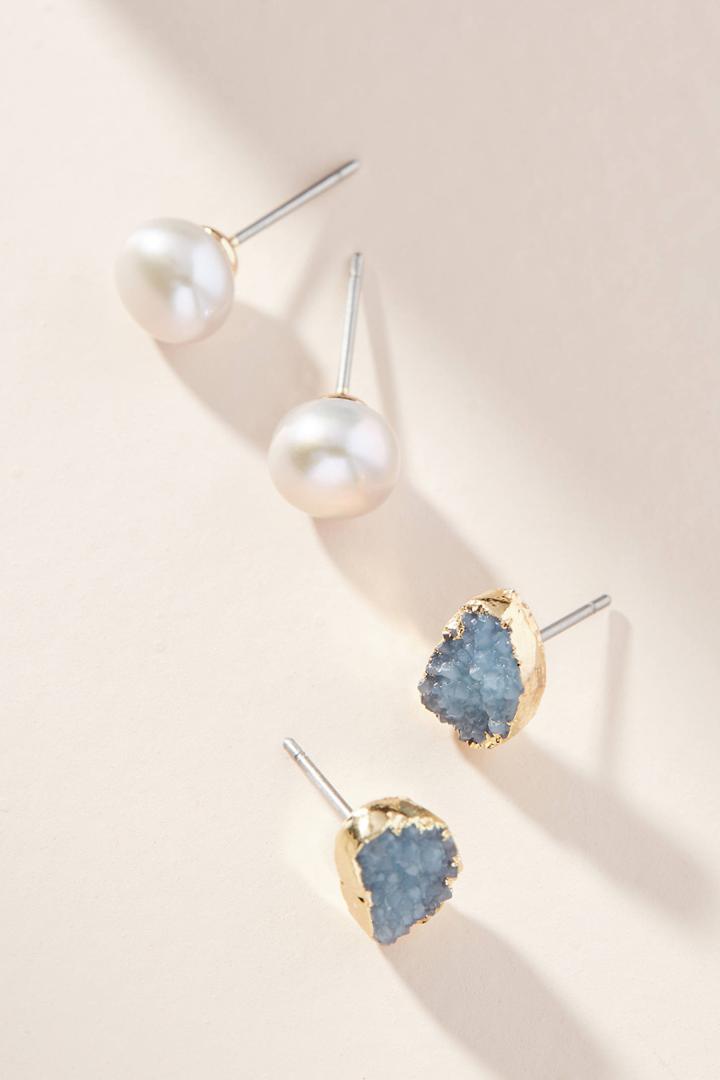 Anthropologie Seaside Earring Set
