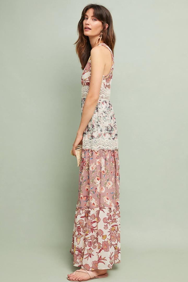 Ranna Gill Cabaret Floral Maxi Dress
