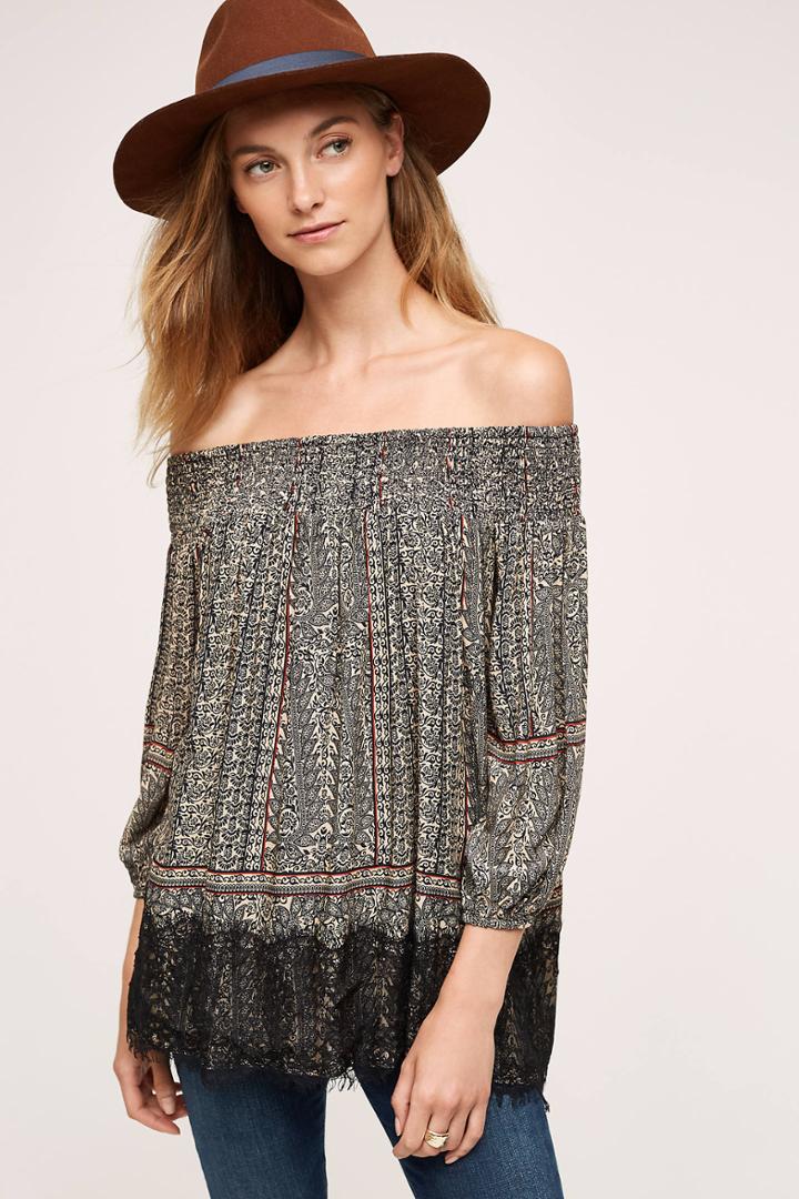 Vanessa Virginia Augusta Off-the-shoulder Top