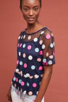 Eva Franco Leslie Polka Dot Top