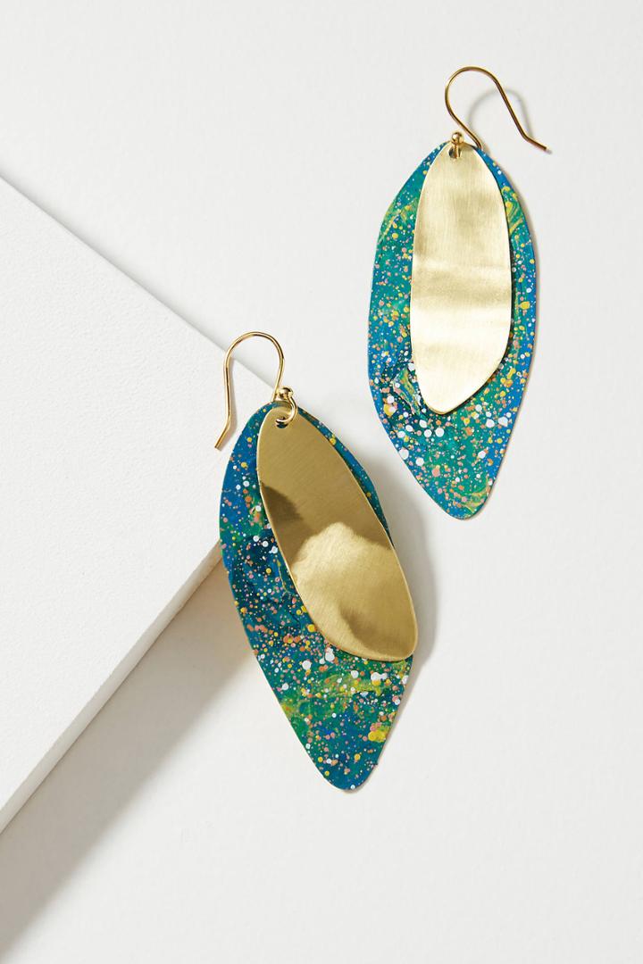 Sibilia Garden Shuttle Drop Earrings