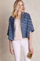 Ottod'ame Fringed Denim Jacket