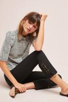 Essentials By Anthropologie The Essential Slim Lace-up Trousers