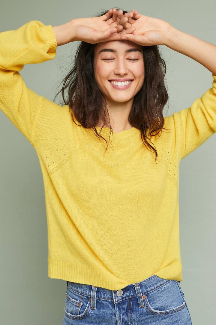 White + Warren Cashmere Regency Sweater