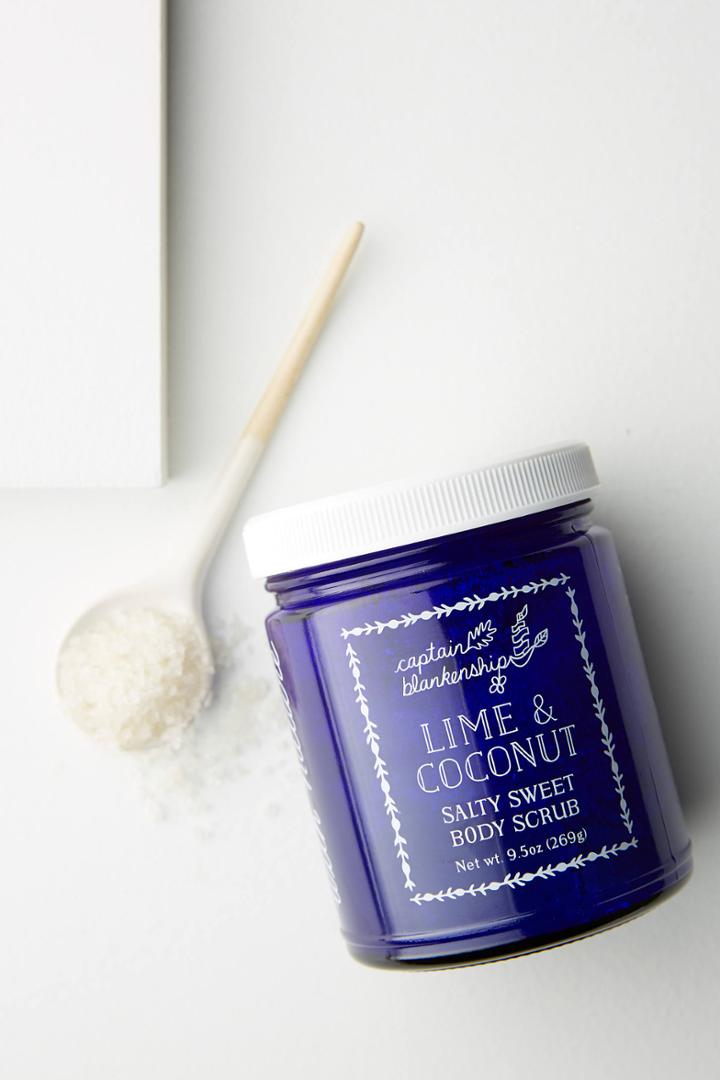 Captain Blankenship Lime & Coconut Salty Sweet Body Scrub