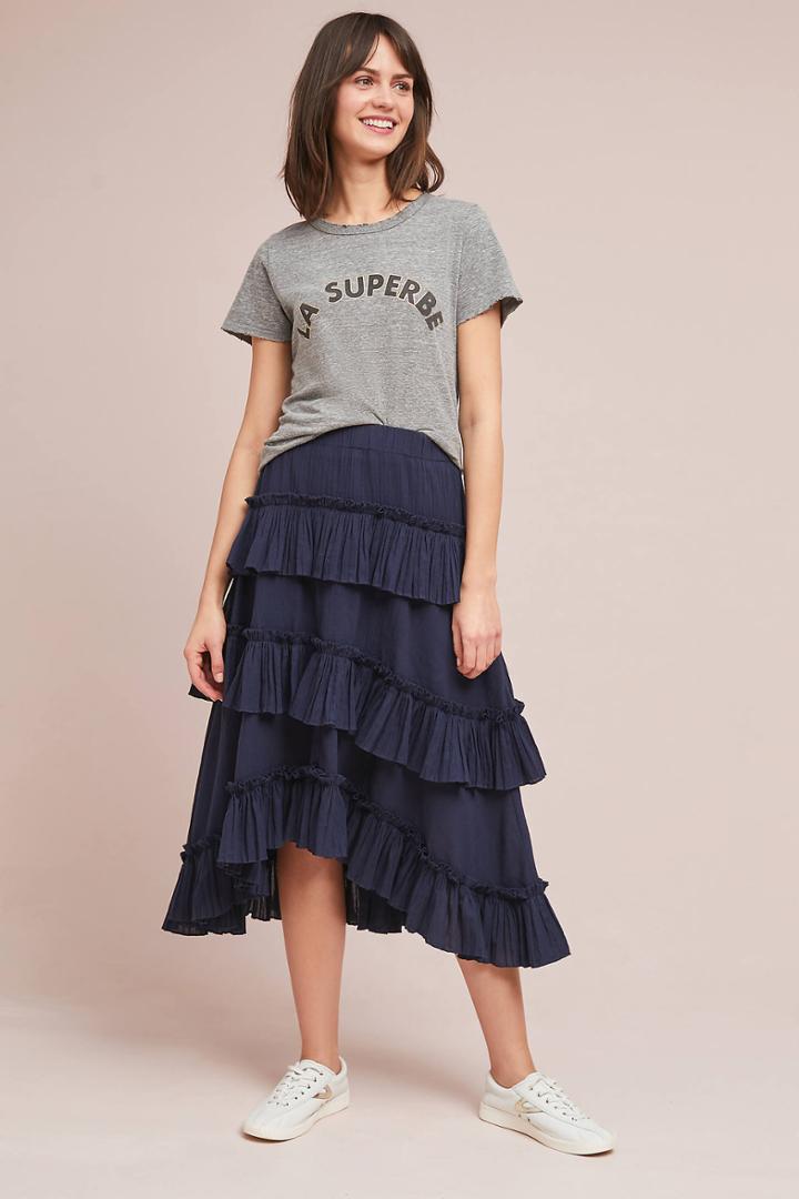 Eri + Ali Avisa Ruffled Skirt