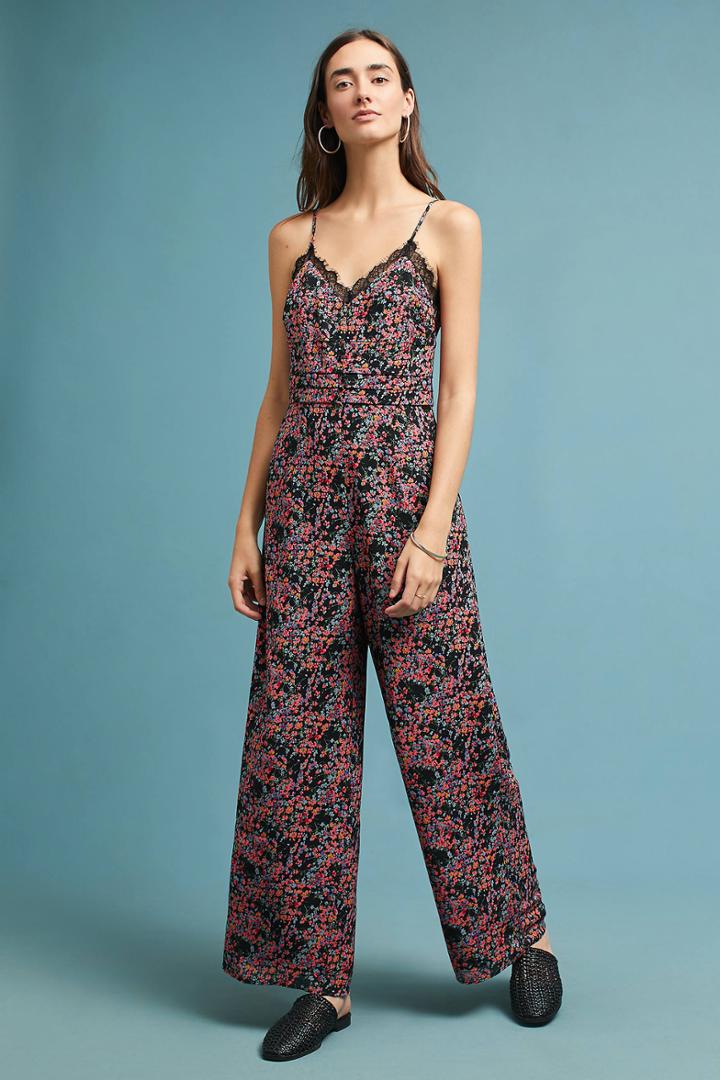 Seen Worn Kept Elma Lace-trim Jumpsuit