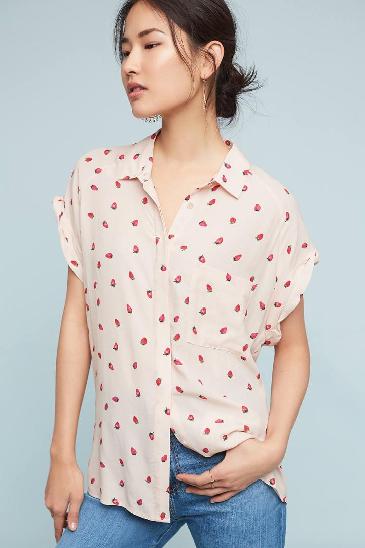 Rails Strawberry Buttondown