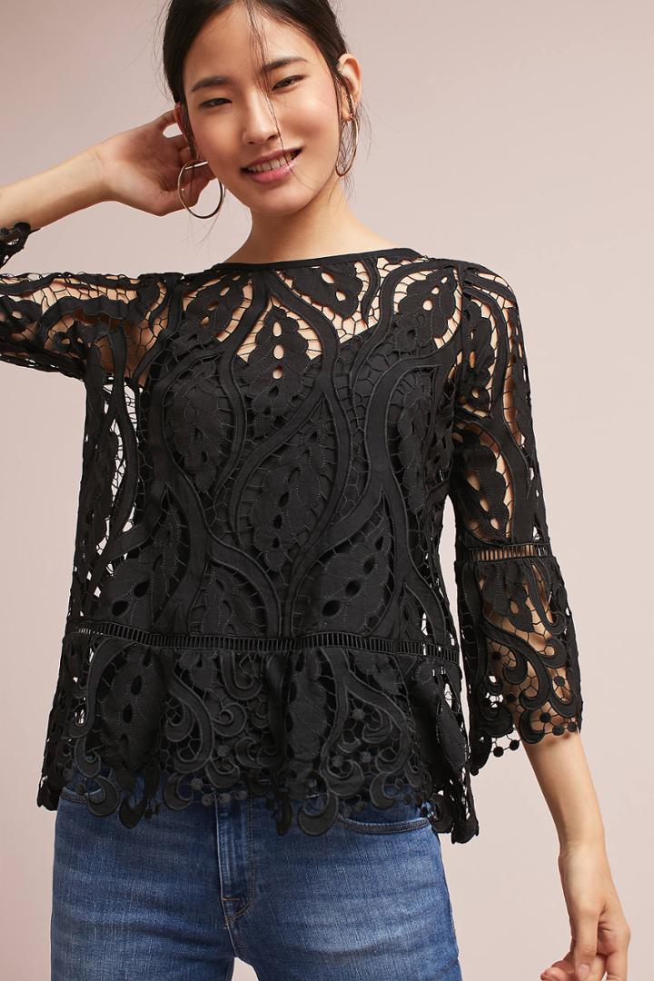Shoshanna Topanga Lace Blouse