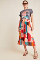 Maeve Aurelia A-line Midi Skirt
