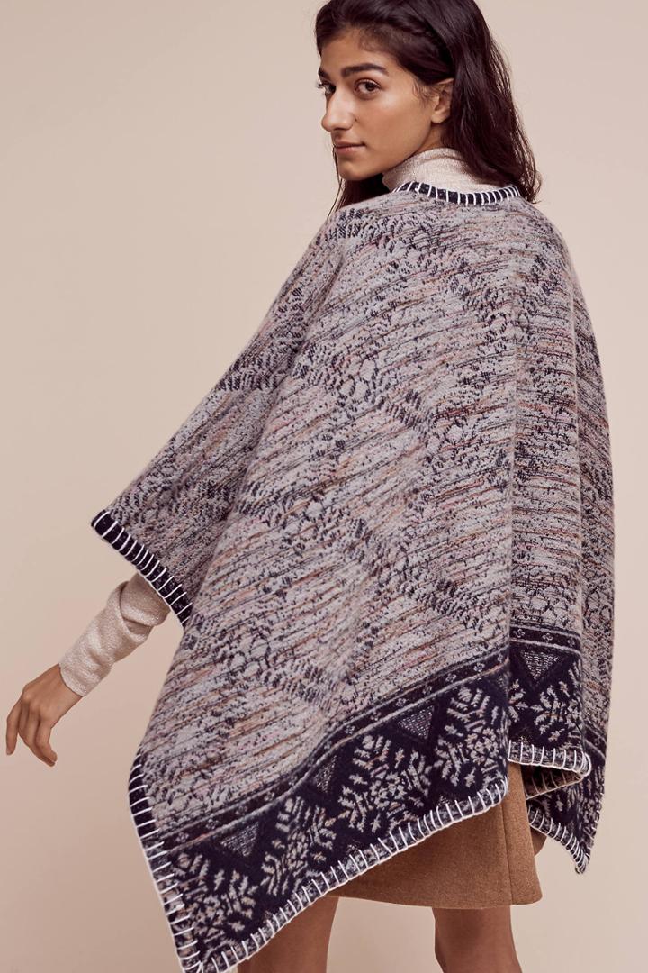 Anthropologie Whipstitch Reversible Kimono
